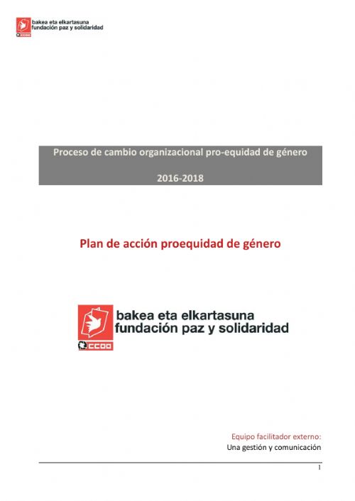 Plan pro-equidad 2016-2018 PYS