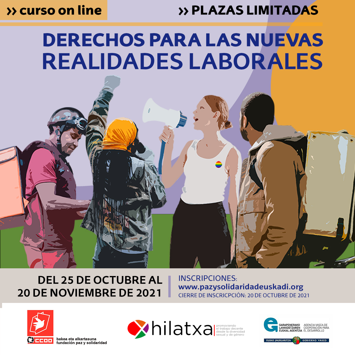 Curso online: Derechos para las nuevas realidades laborales